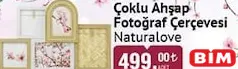 NATURALOVE ÇOKLU AHŞAP FOTOĞRAF ÇERÇEVESİ
